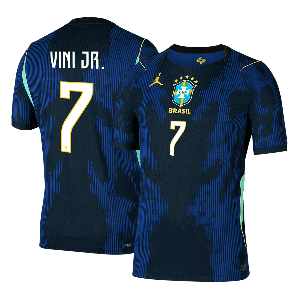 Brazil Auswärtstrikot 2026 Spieler-Version VINI JR. #7