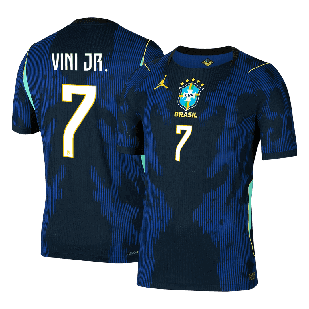Brazil Auswärtstrikot 2026 Spieler-Version VINI JR. #7