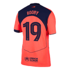 Barcelona Ausweichtrikot 2025/26 Spieler-Version ROONY #19 UCL