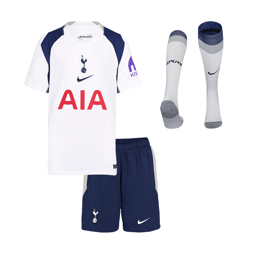 Tottenham Hotspur Kinder Heimtrikot 3-teilig Set 2025/26