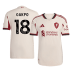 Liverpool Auswärtstrikot 2025/26 Spieler-Version GAKPO #18