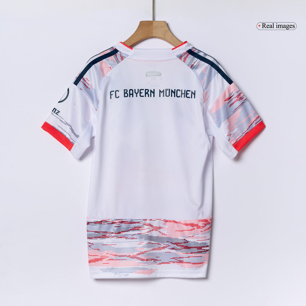 Bayern München Kinder Auswärtstrikot 2-teilig Set 2025/26