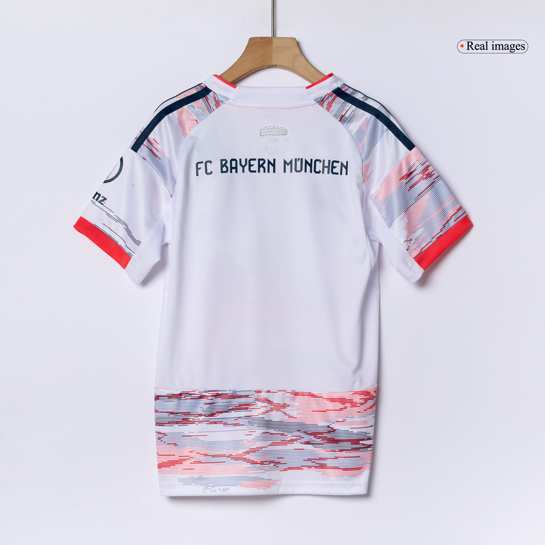 Bayern München Kinder Auswärtstrikot 3-teilig Set 2025/26