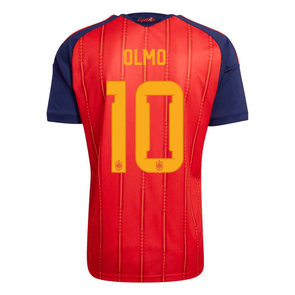 Spain Heimtrikot 2026 Fan-Version OLMO #10