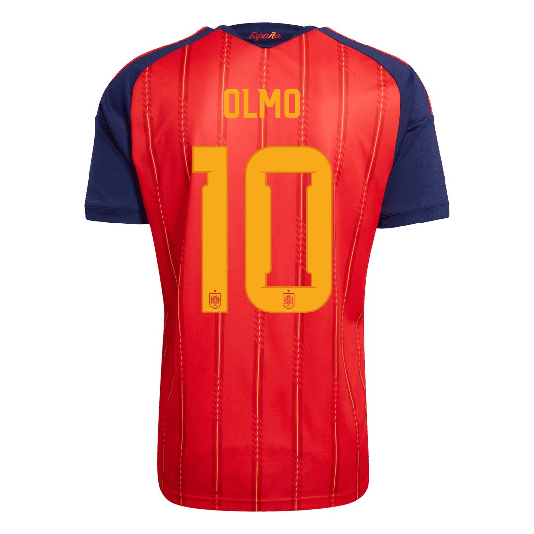 Spain Heimtrikot 2026 Fan-Version OLMO #10
