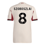 Liverpool Auswärtstrikot 2025/26 Spieler-Version SZOBOSZLAI #8