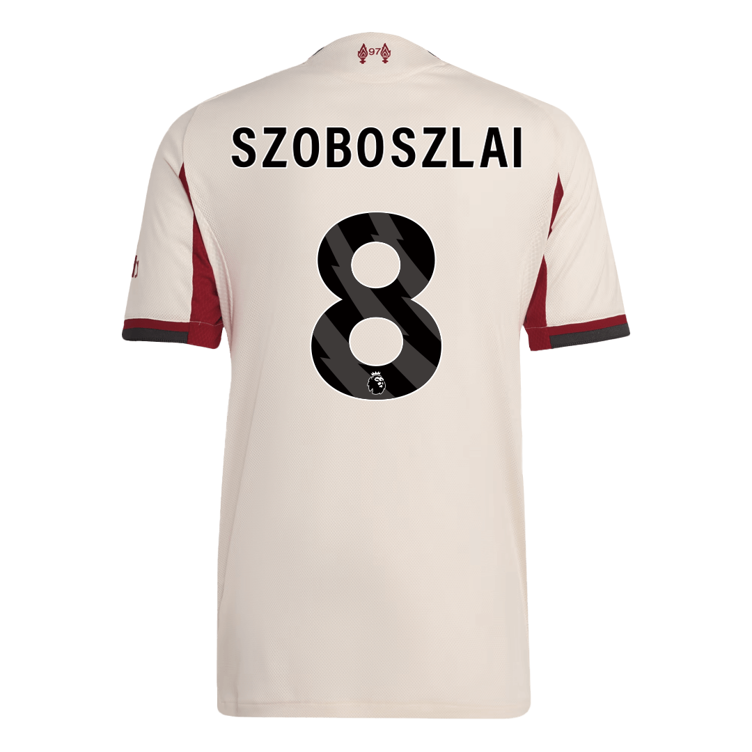 Liverpool Auswärtstrikot 2025/26 Spieler-Version SZOBOSZLAI #8