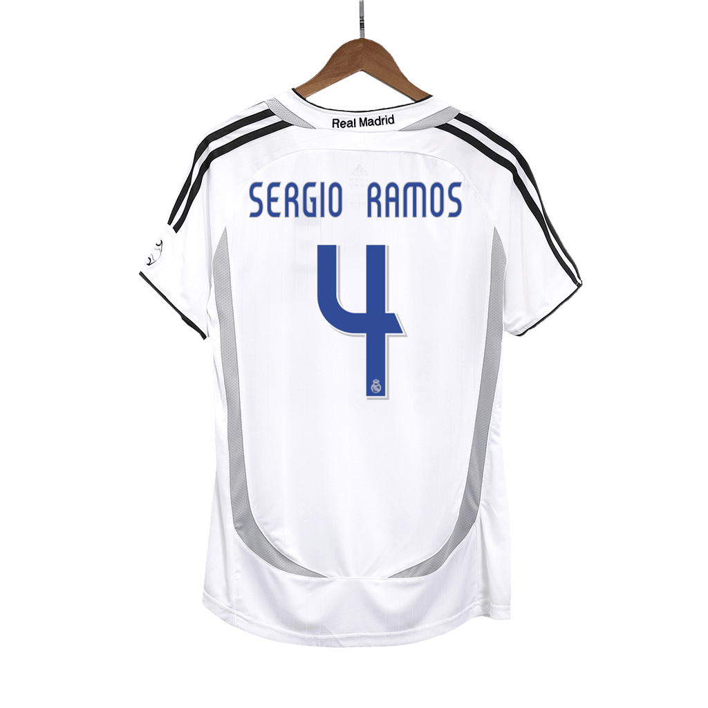 Real Madrid Retro Heimtrikot 2006/07 SERGIO RAMOS #4