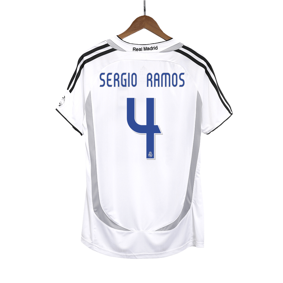 Real Madrid Retro Heimtrikot 2006/07 SERGIO RAMOS #4